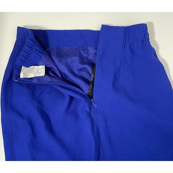 Liz Claiborne Slim Fit Midi Skirt Sz 4 Petite - Picture 3 of 6